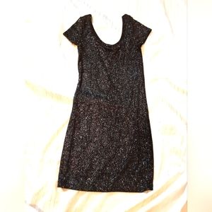 XXI  Twenty-one) Black Slinky Dress.